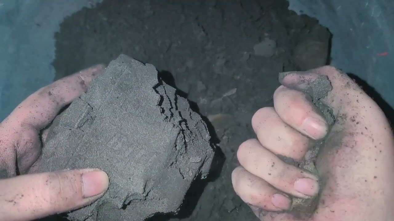 ASMR Burnt Floral Foam Block Crush