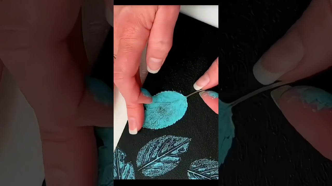 Cr&eacute;ez un Magnifique Tableau avec des Feuilles d'Arbre 🍃✨ (Art Naturel DIY)