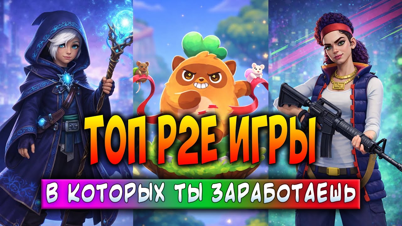 ТОП P2E ИГРЫ В КОТОРЫХ ТЫ ЗАРАБОТАЕШЬ | ЛУЧШИЕ КРИПТО ИГРЫ 2026