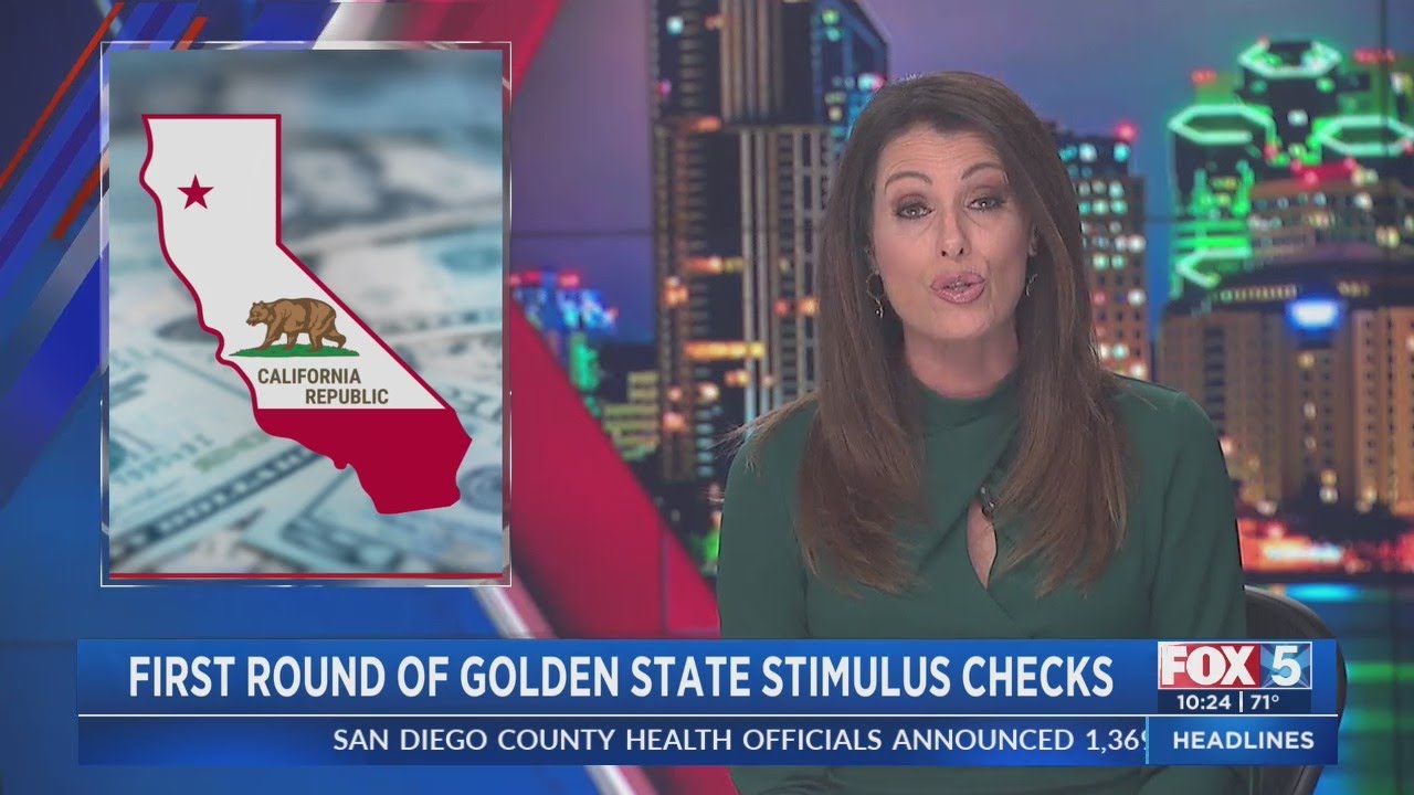 California Issues 600,000 Golden State Stimulus Payments