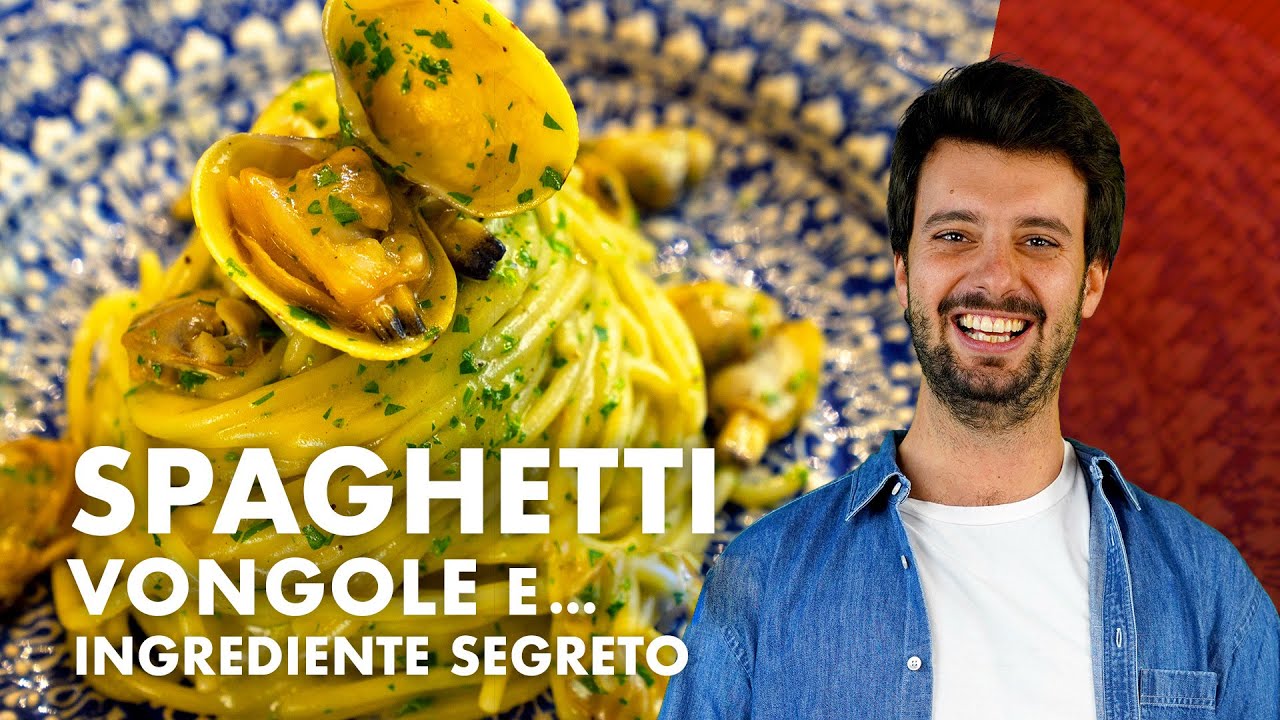 Spaghetti alle vongole con ingrediente segreto *MISTERO*