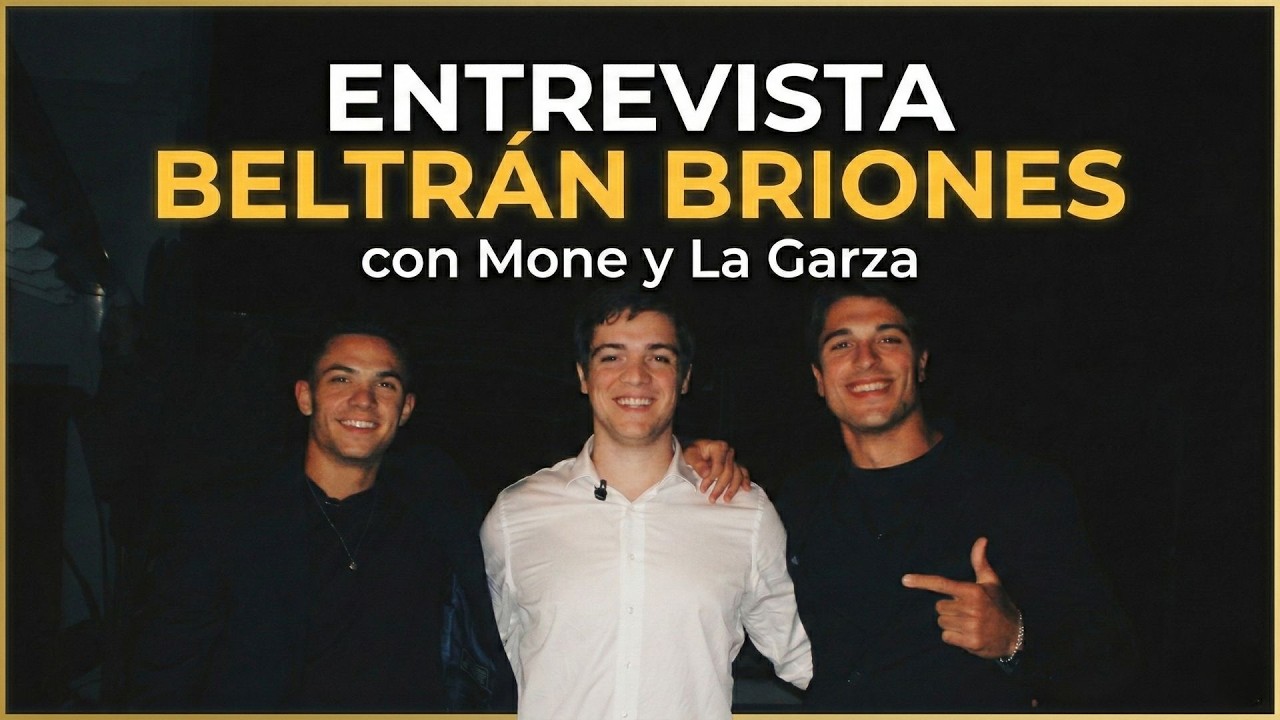Entrevista Beltrán Briones con Marcos Moneta y Matteo Graziano