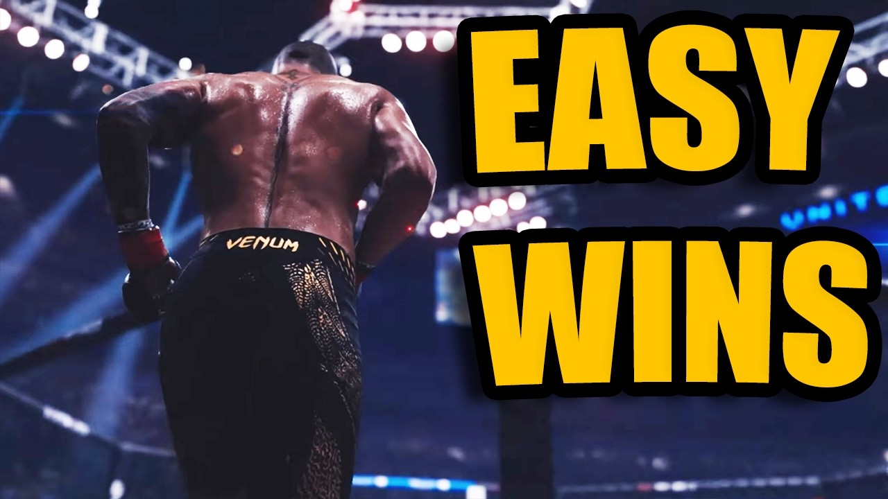 Легко уничтожаю новичков в UFC 5 с помощью дешевых приемов