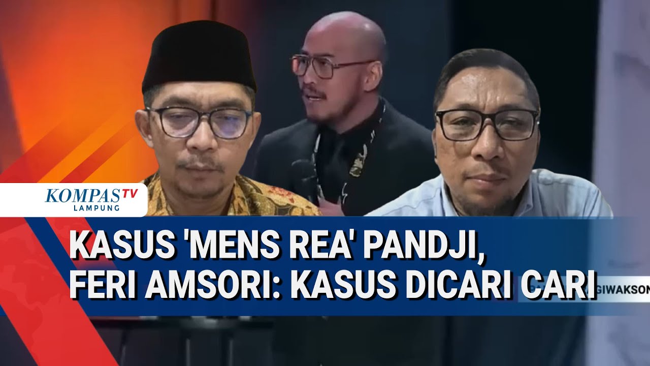 Peluang Hukum Pandji Disorot Kompolnas dan Feri Amsari Terkait Stand Up “Mens Rea”
