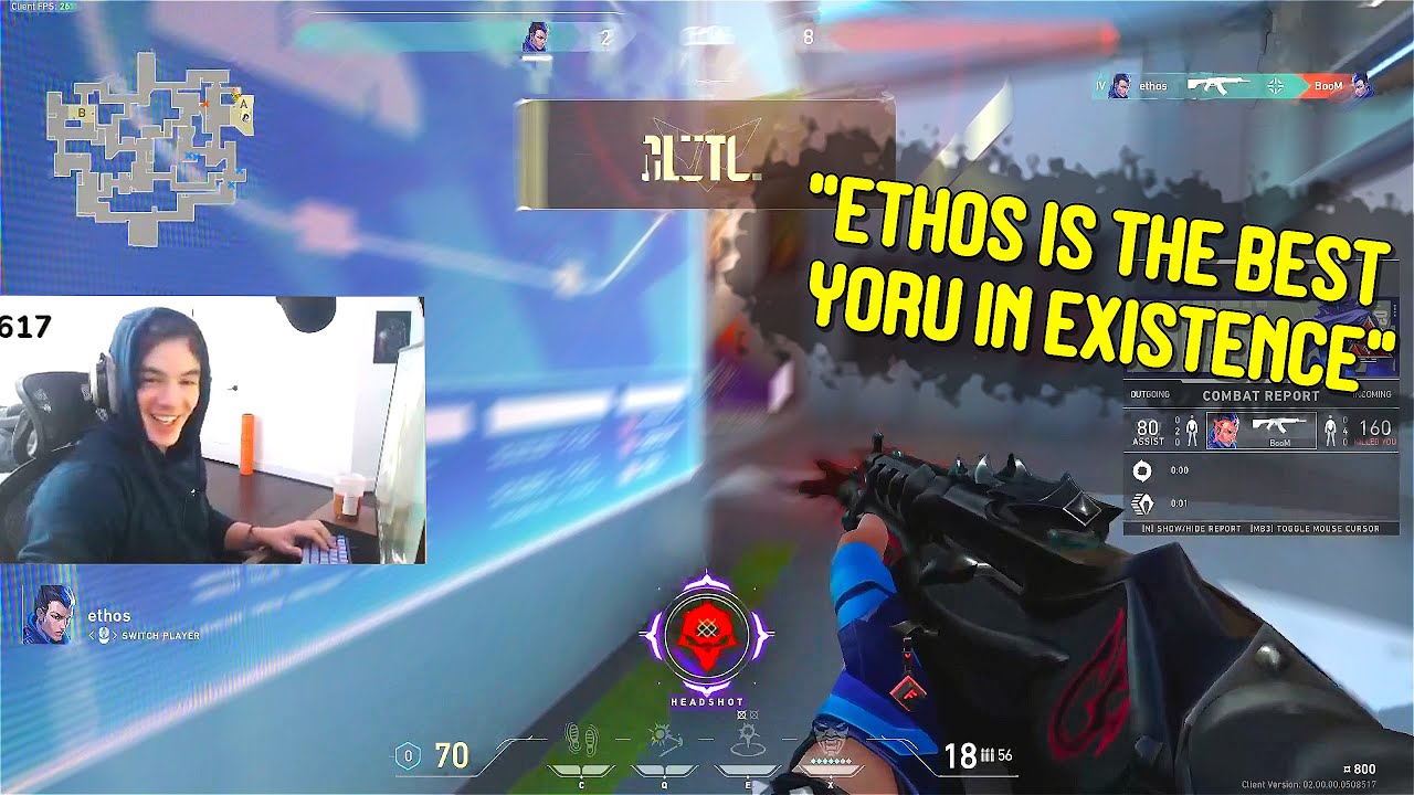 Impressing FLEXINJA with my Aggressive Yoru Outplays