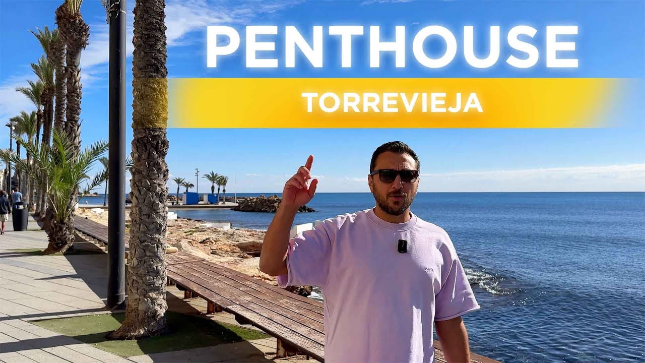 Wohnung in Torrevieja in erster Meereslinie 🌴Penthouse direkt erste Meereslinie