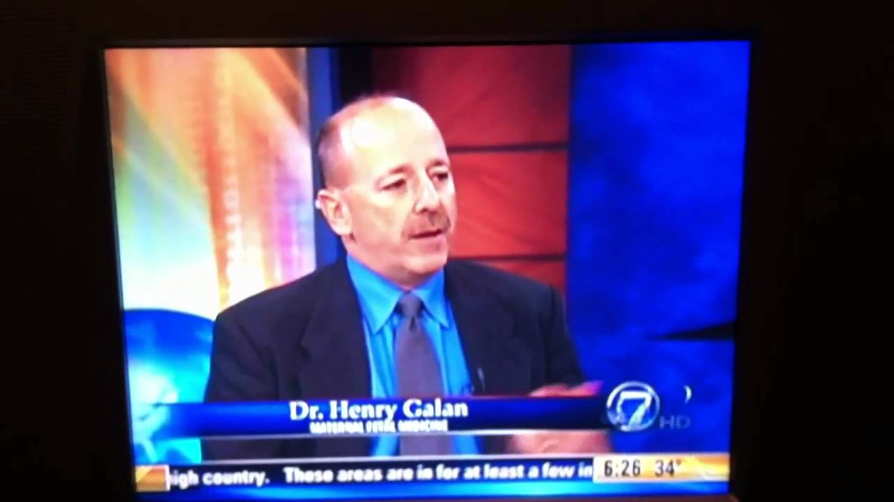 Dr Henry Galan, University of Colorado Hospital Perinatolog
