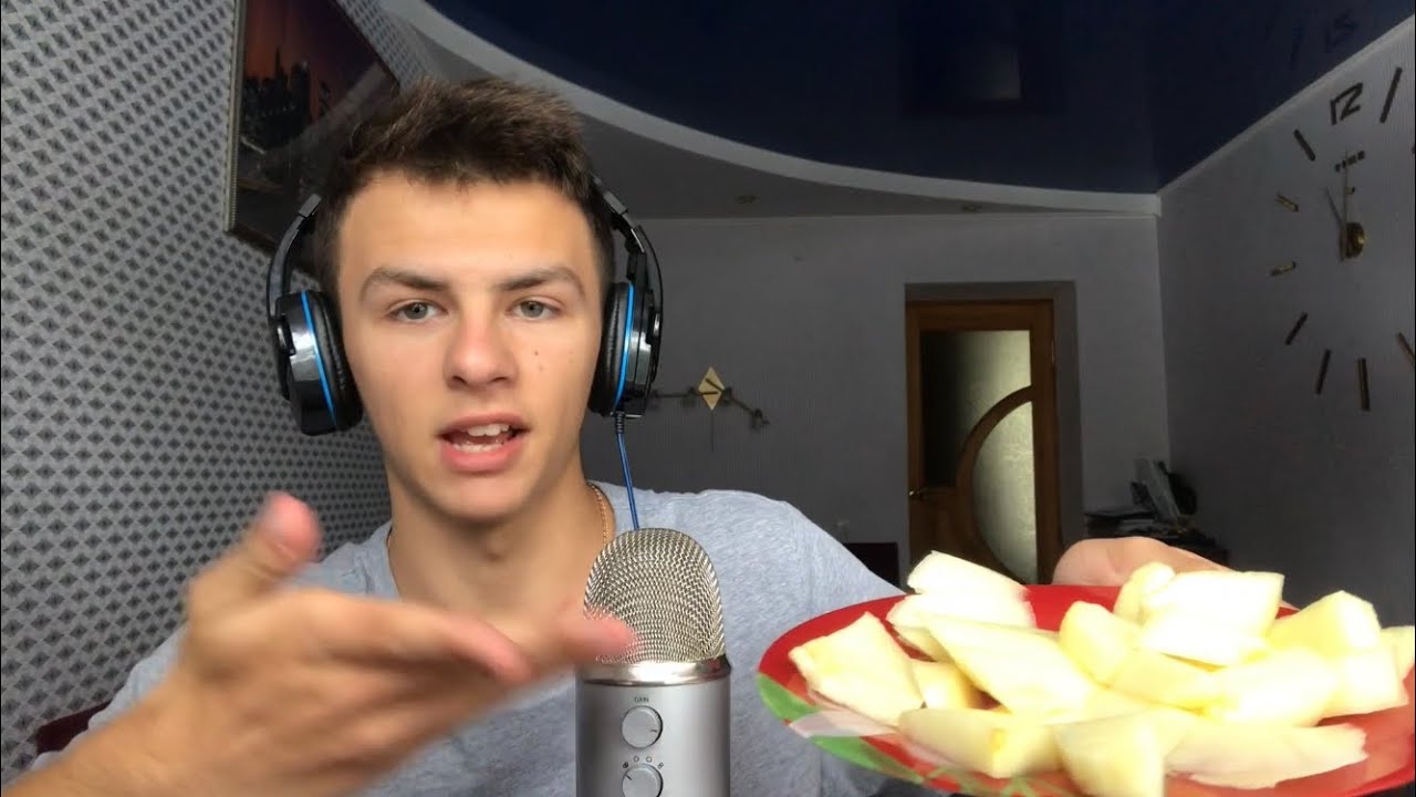 АСМР ИТИНГ ДЫНИ/ЗВУКИ РТА/ASMR EATING
