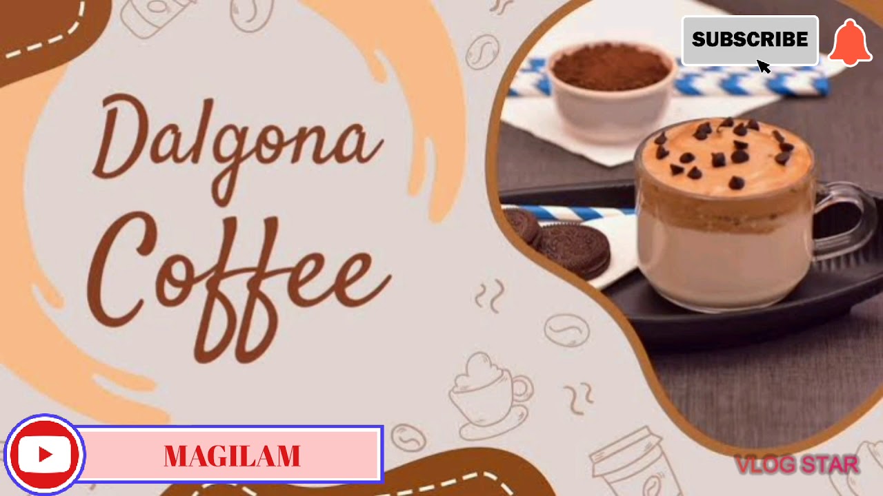 Dalgona coffee Recipe | How to make Whipped Coffee | Frothy coffee