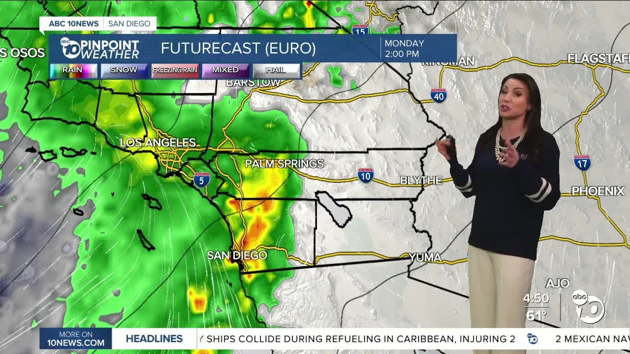ABC 10News Pinpoint Weather with Meteorologist Megan Parry