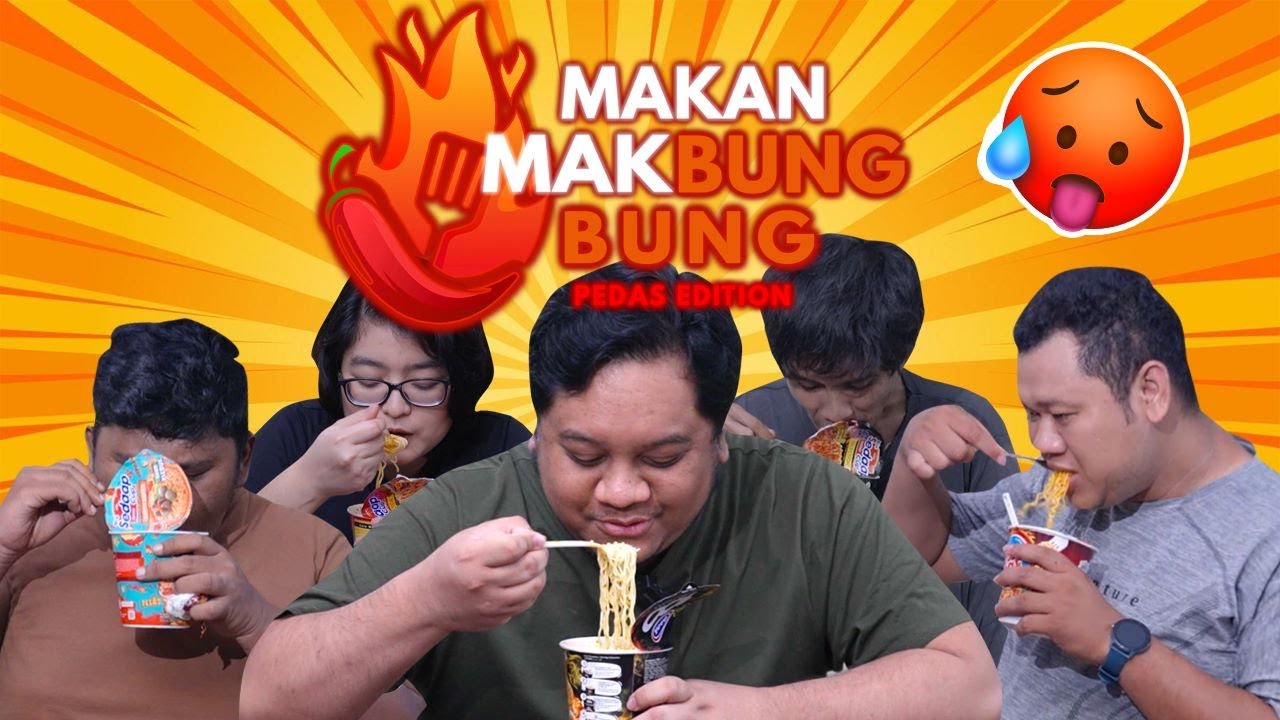 MUKBANG CHALLENGE : MAKAN BANYAK MIE SUPER PEDAS !! 😅😫🤣 Pemenang Dapat Rp. 1 JUTA!! - MakBung