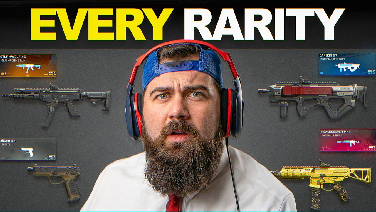 I Tried Winning with EVERY Rarity Gun on Warzone Rebirth!