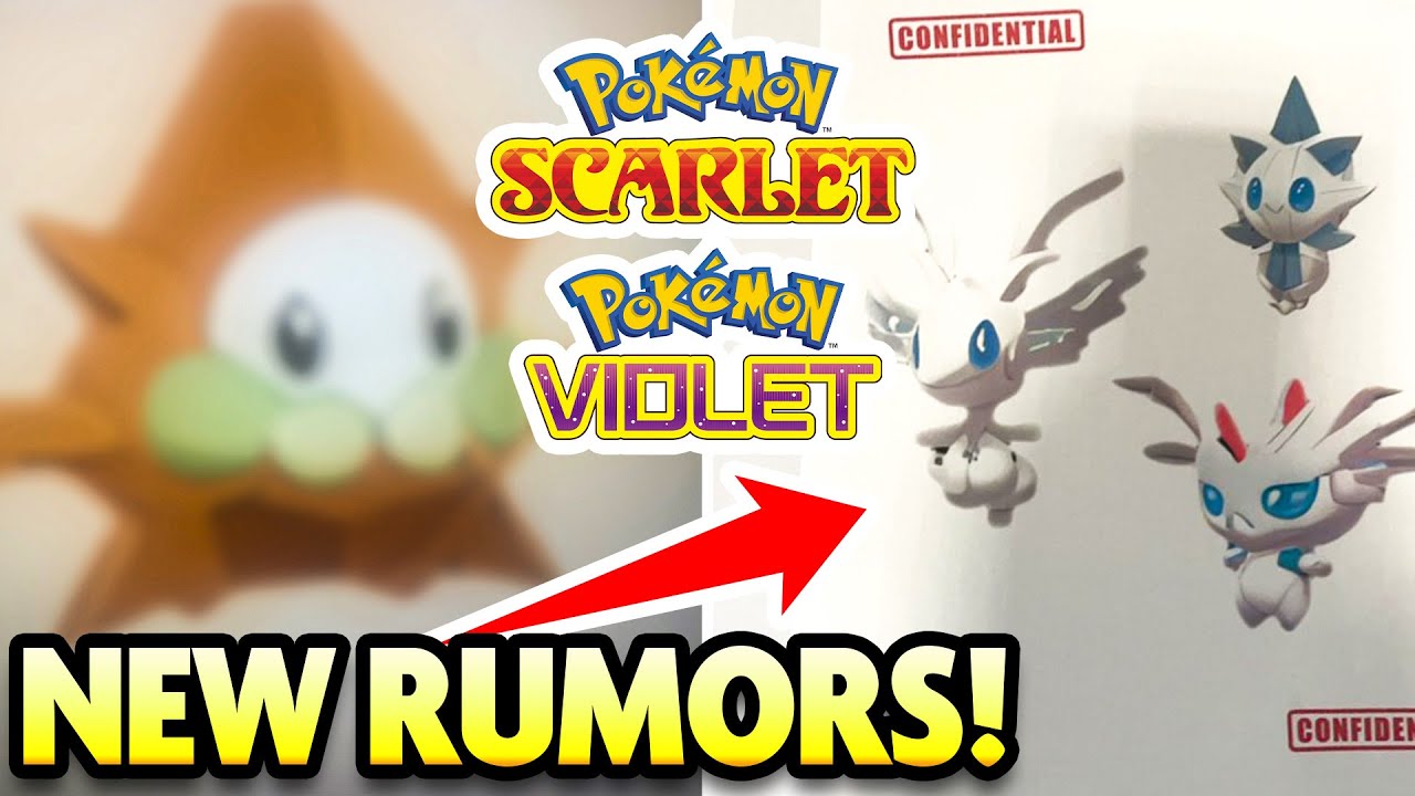 NEW MYTHICAL RUMORS and MORE, HUGE WARNINGS for Pokemon Scarlet and Violet!