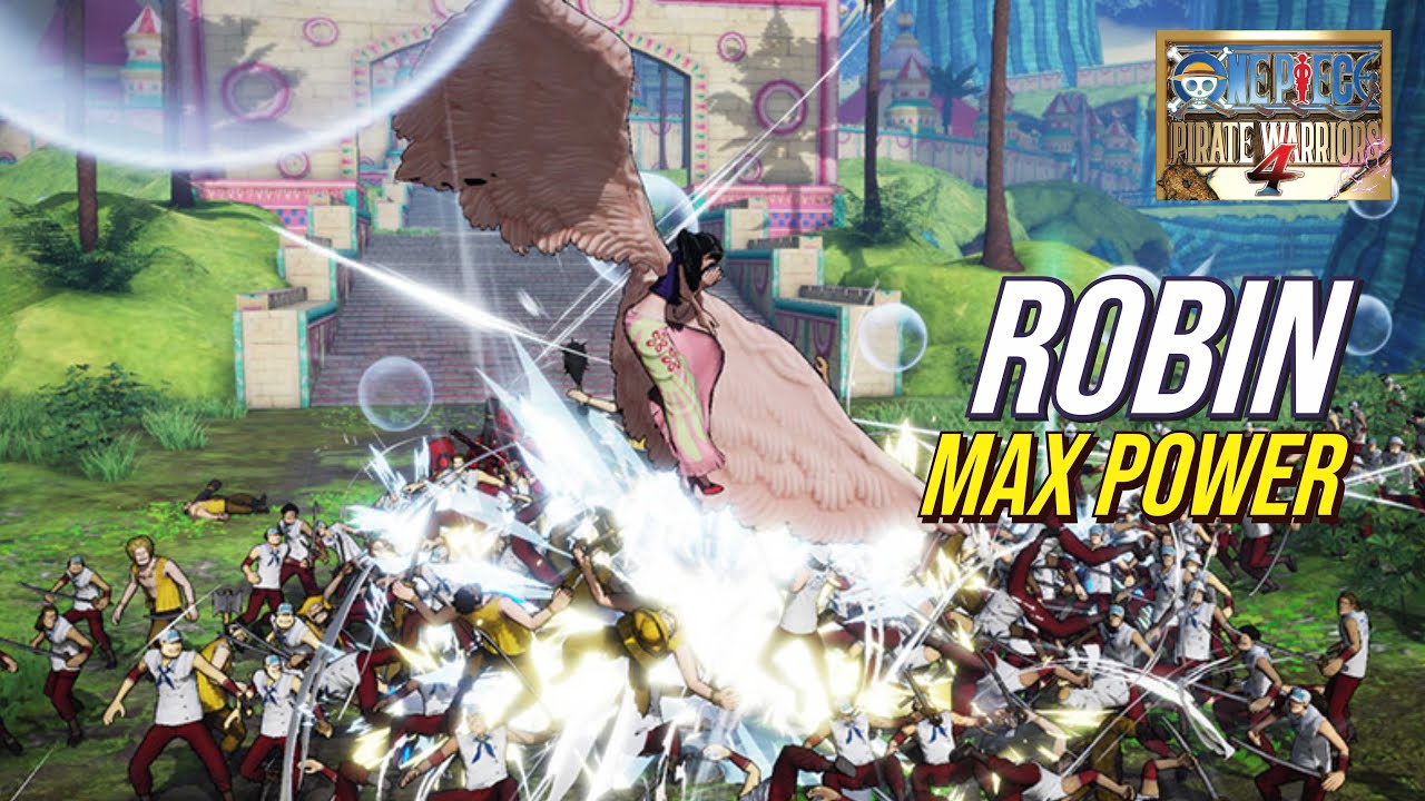 One Piece Pirate Warriors 4 - Robin Maxed Out Gameplay
