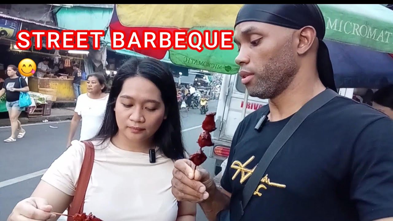 🇵🇭 STREET BARBEQUE | #shorts #viral #trending #travel #philippines #food #love #comedy #fyp #manila
