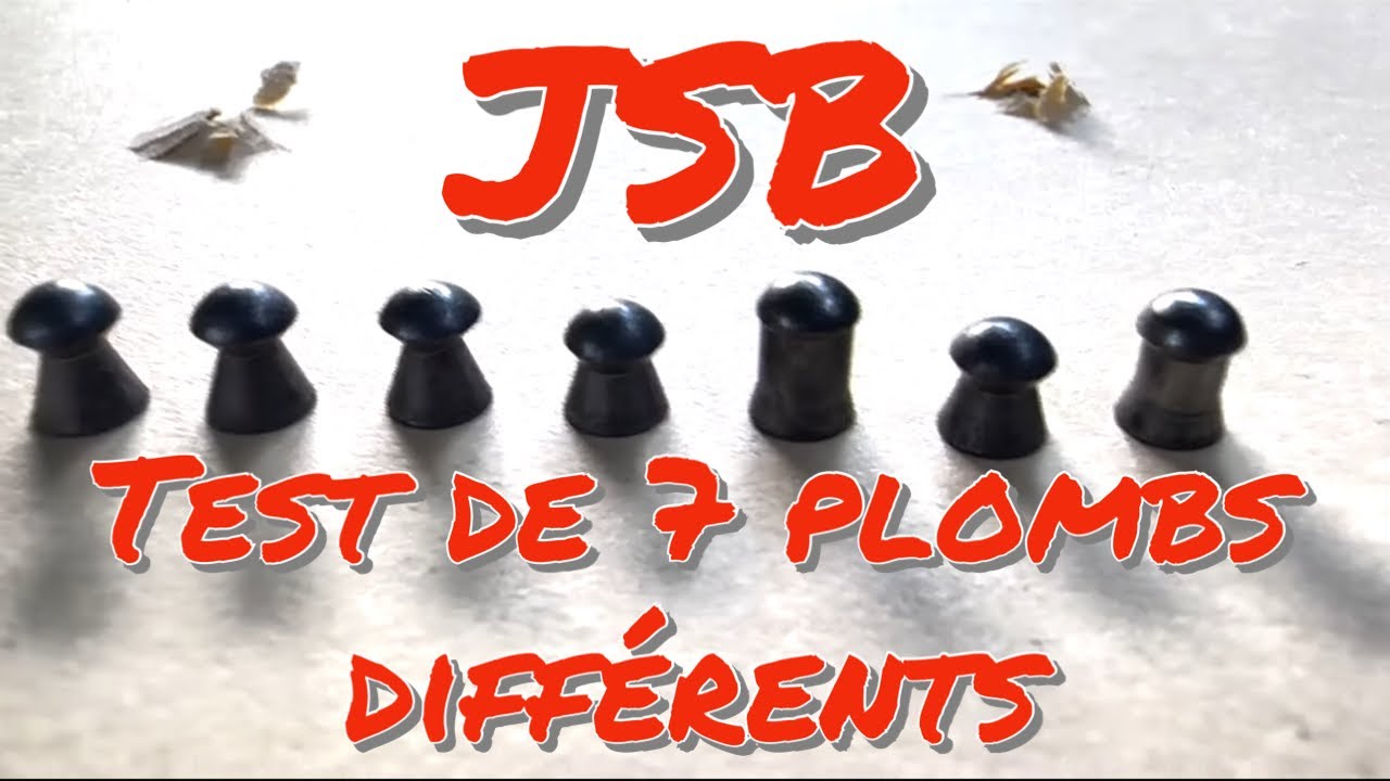 Plombs diabolo JSB tir à 30 mètres / test de la gamme en 4.5mm