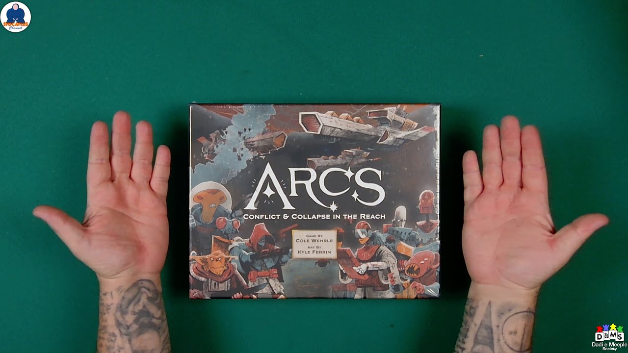 UNBOXING - ARCS - Board Games - 
