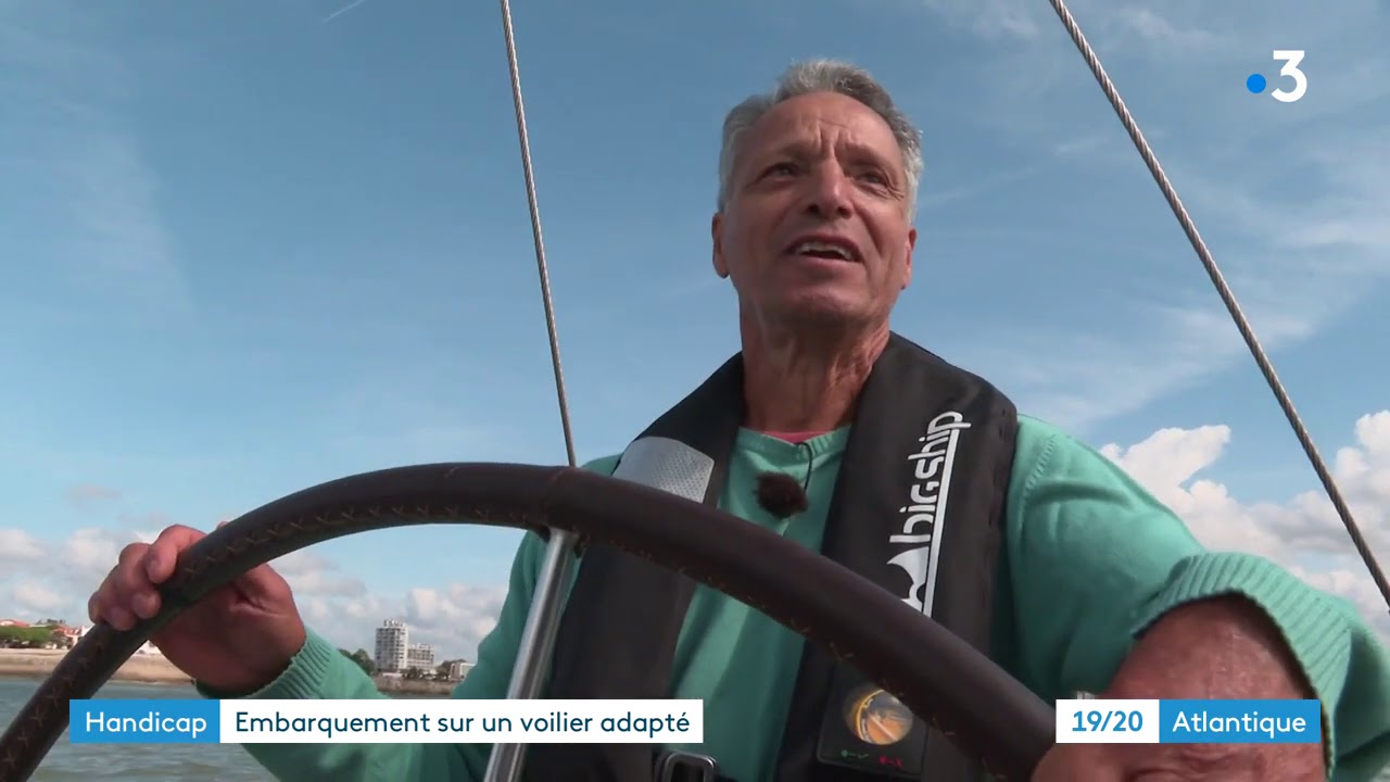 Royan : un nouveau bateau adapté pour personnes handicapées