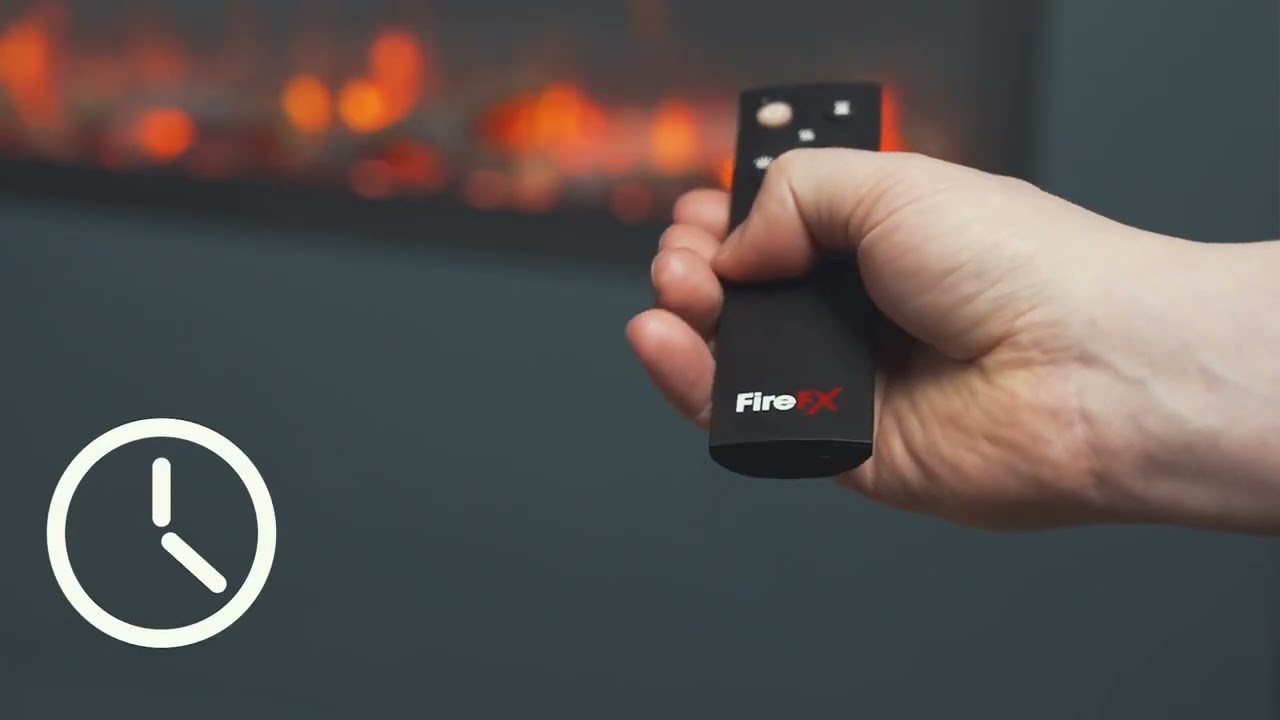 How to Use the Remote Control | FireFX Atmos Electric Fire Instructions