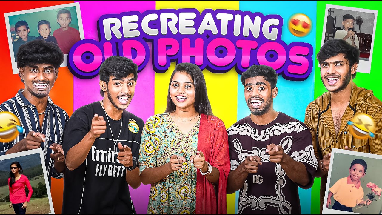 Recreating Our Childhood Photos After Years 📸 NRFM ❤️ #nrfm #photo #challenge