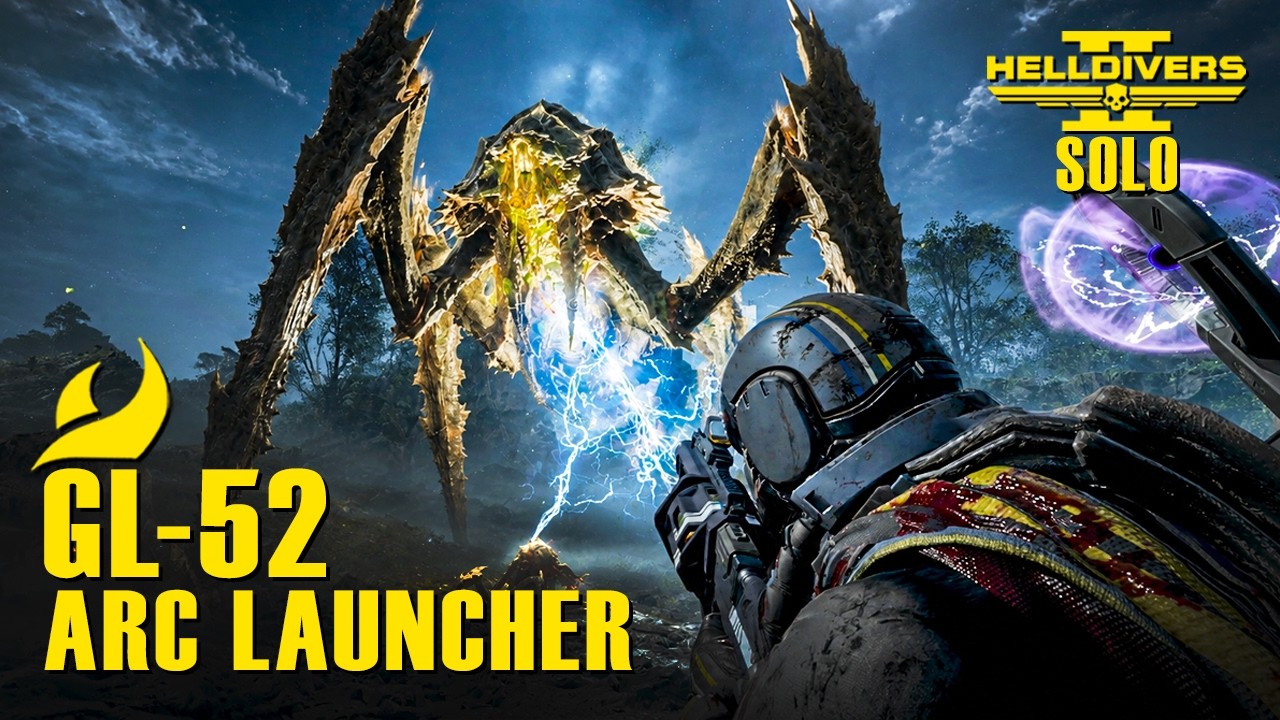 Helldivers 2 &ndash; The GL 52 Turns Bugs Into Lightning Rods | Solo Deathless | Super Helldive