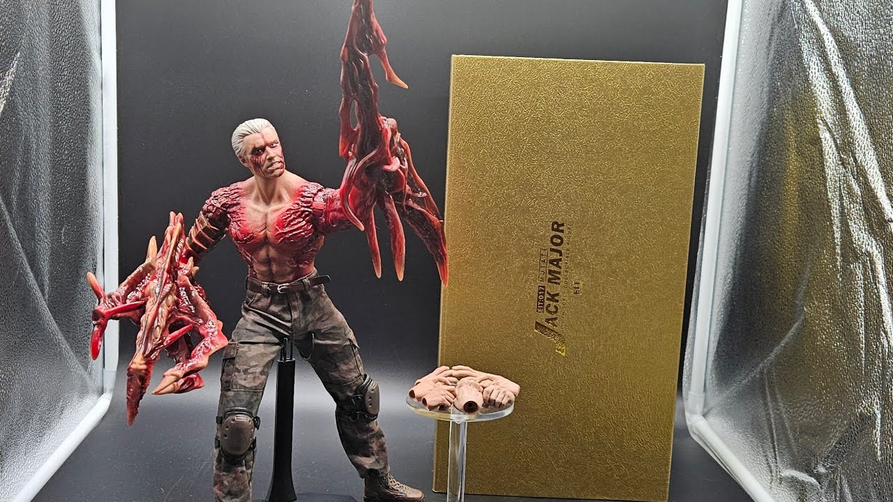 End I Toys - Major Krauser [Jack Krauser RE4make]  | Onesixthscale Figure Unboxing & Review