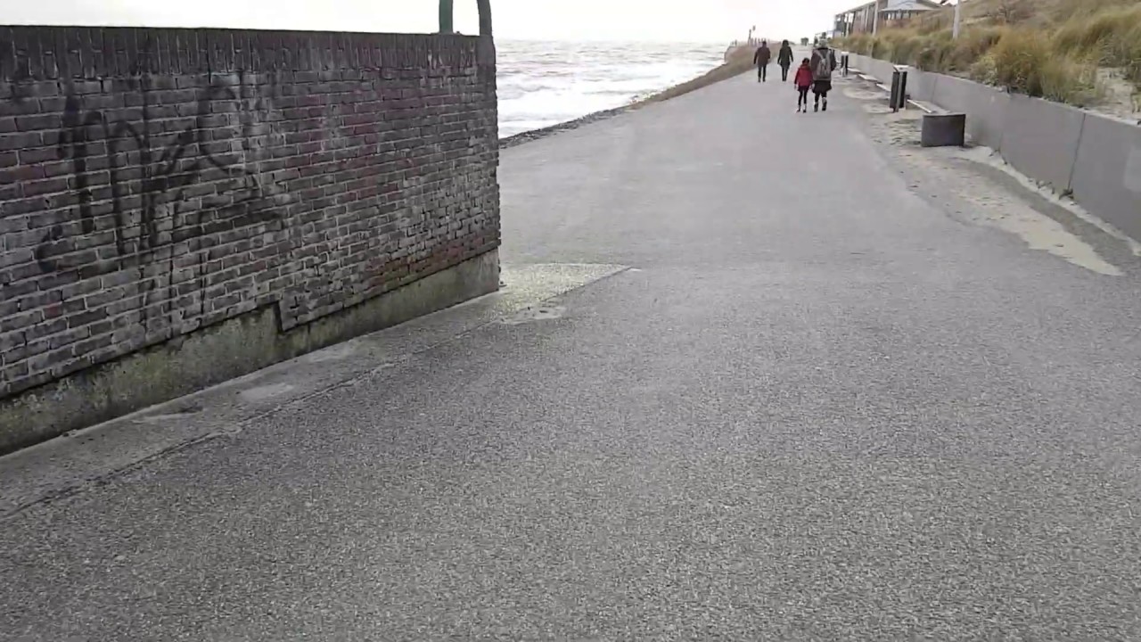 Stormachtig weer in Vlissingen