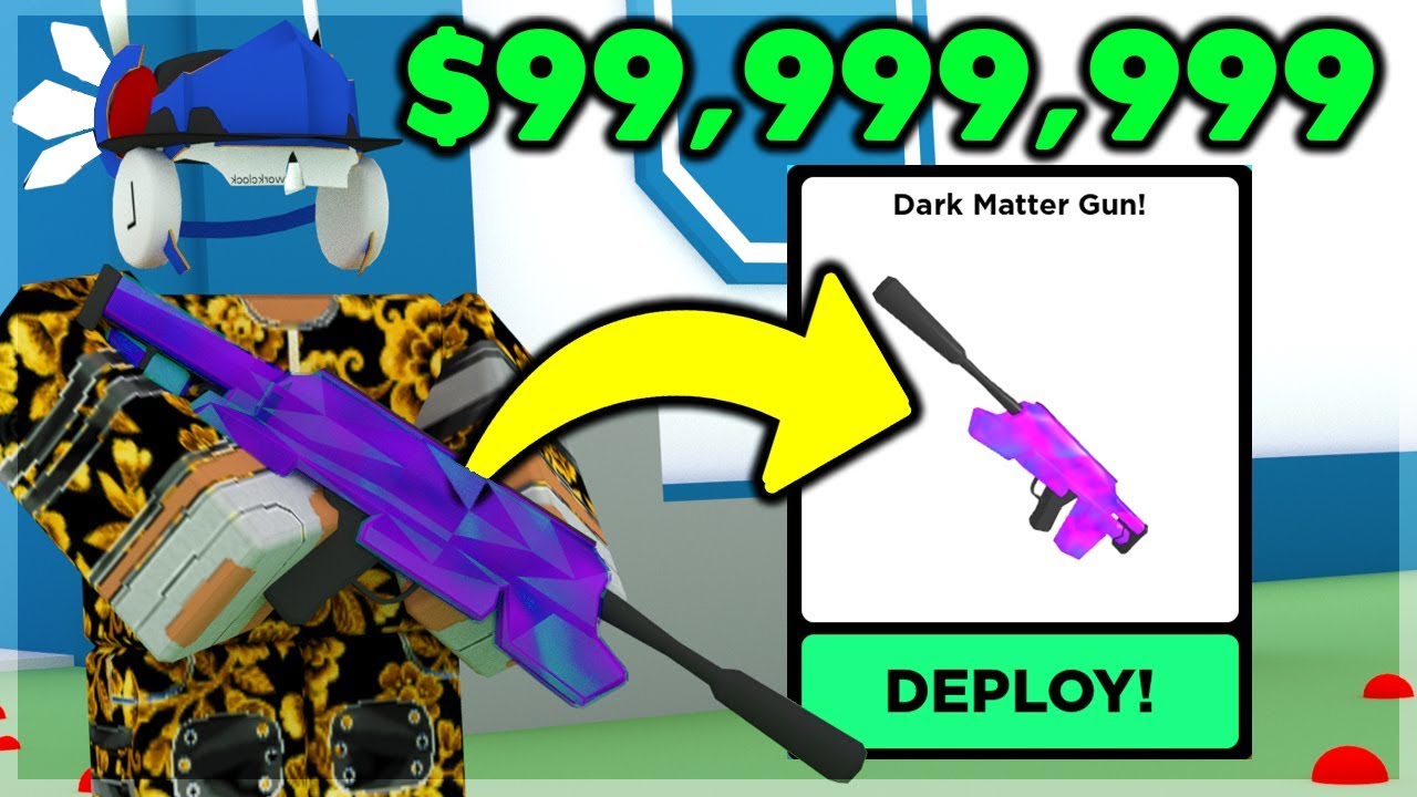BUYING The DARK MATTER GUN For $99,999,999 And It's OP | Big Paintball (ROBLOX)