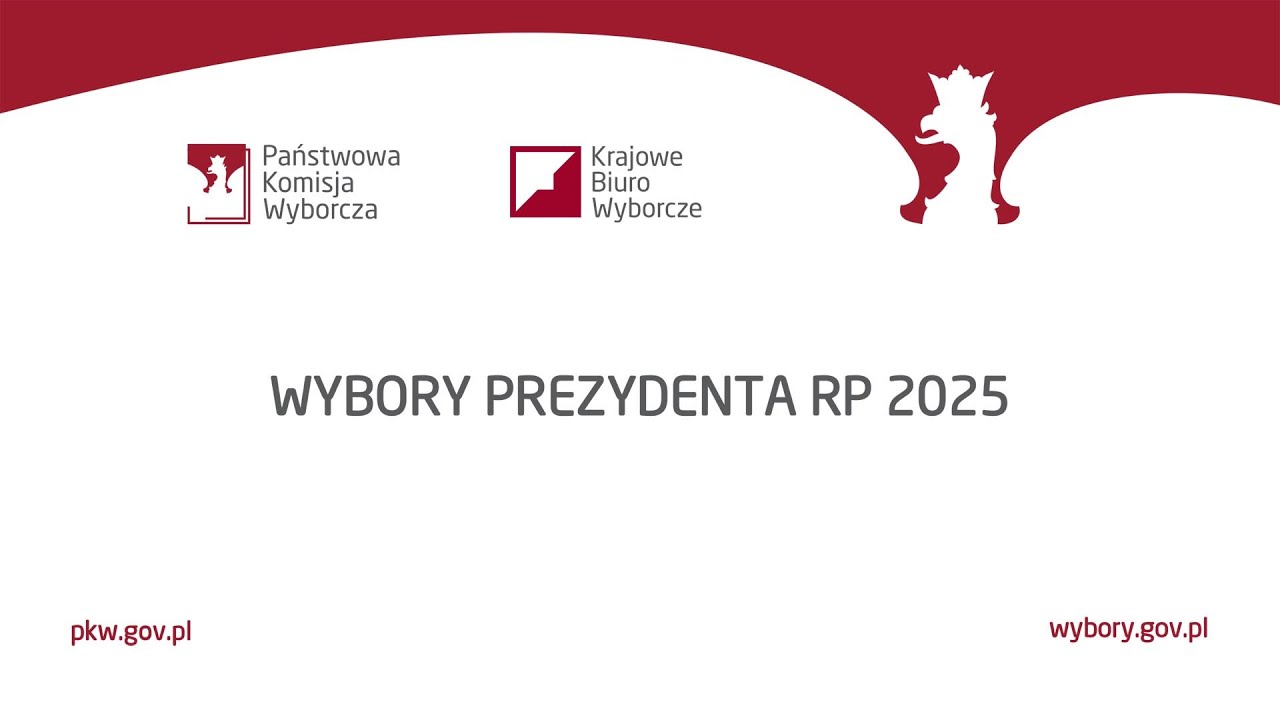 10:00, 1.06.2025 r. | Konferencja prasowa PKW | II tura  PJM
