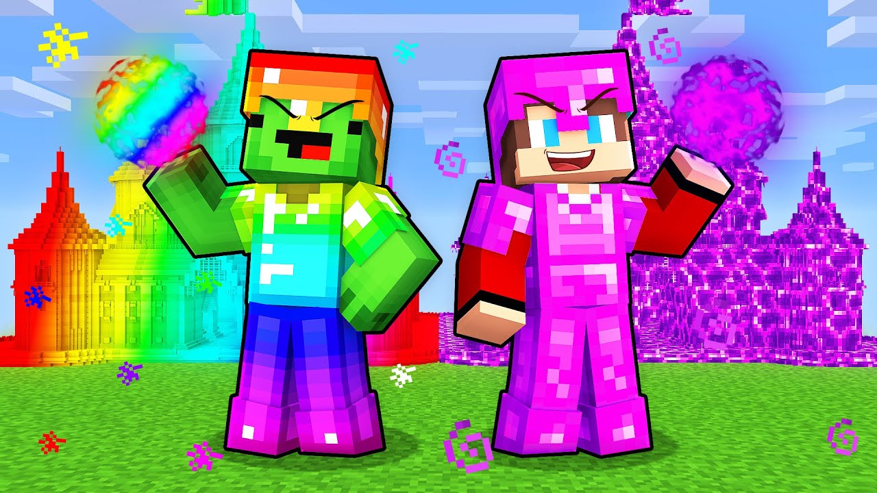 Mikey OP King vs JJ IMMORTAL King Survival Battle in Minecraft (Maizen)