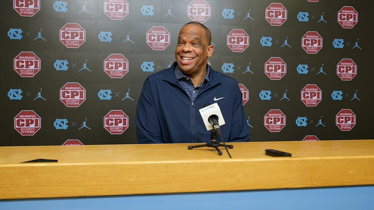 Hubert Davis Pre-Syracuse Press Conference | UNC Basketball