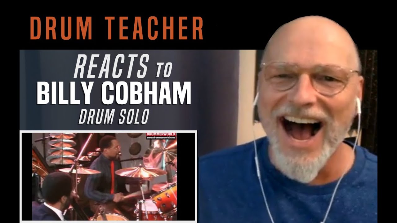Drum Teacher Reacts to Billy Cobham - Drum Solo