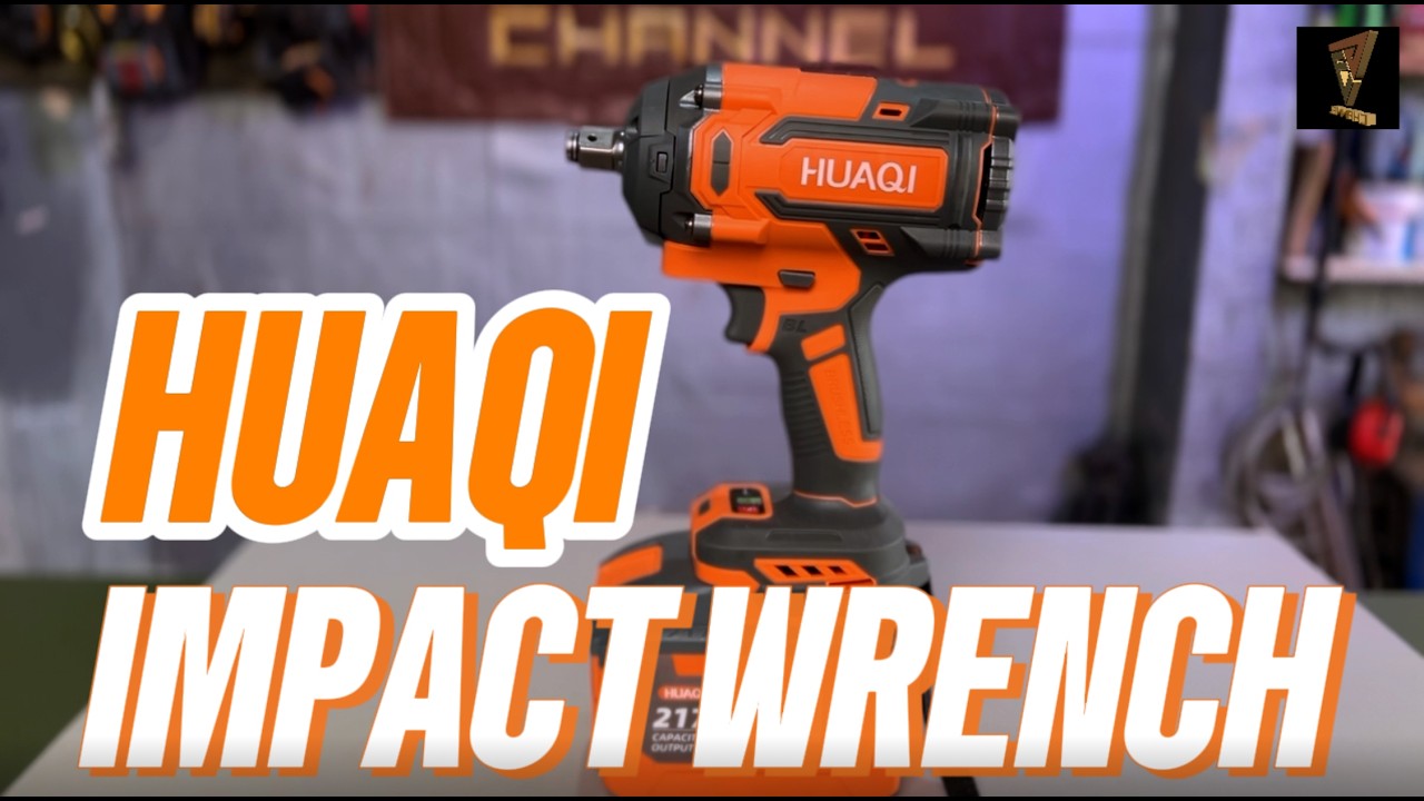 Как вам это?!???? Ударный гайковерт Huaqi 1000 Нм