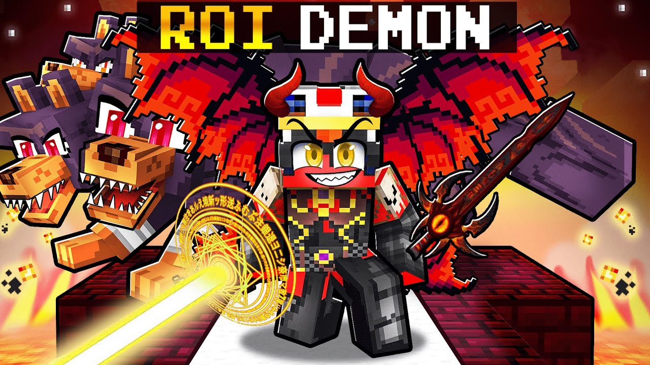 Devenir le ROI des D&Eacute;MONS sur Minecraft !