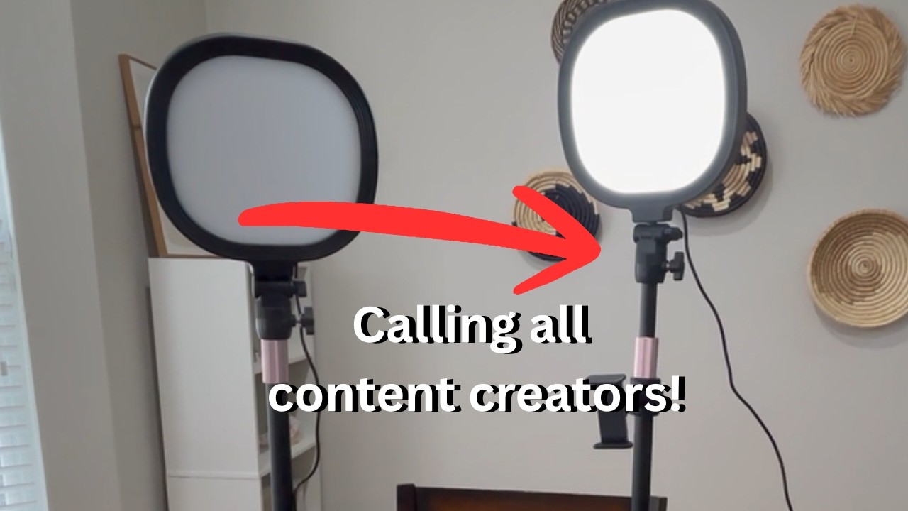 2 Pack Ring Light with Stand &ndash; CRI 97+ Desk Video Light with Phone Mount for Calls & Vlogging