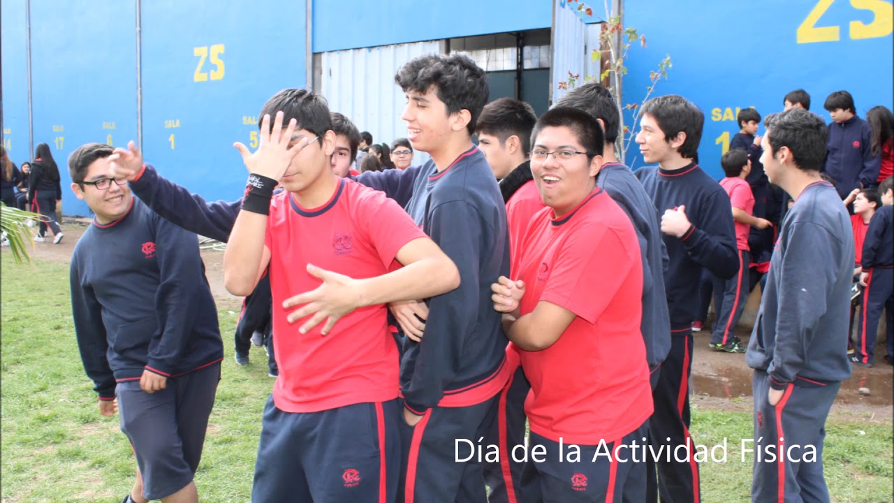 Colegio Rauquén Día de la Actividad Física, Enseñanza Media Abril 2018