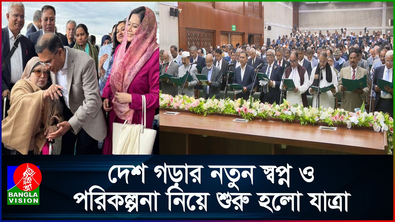 সতেরো বছরের নির্বাসন থেকে ফিরে দেশের প্রধানমন্ত্রী তারেক রহমান