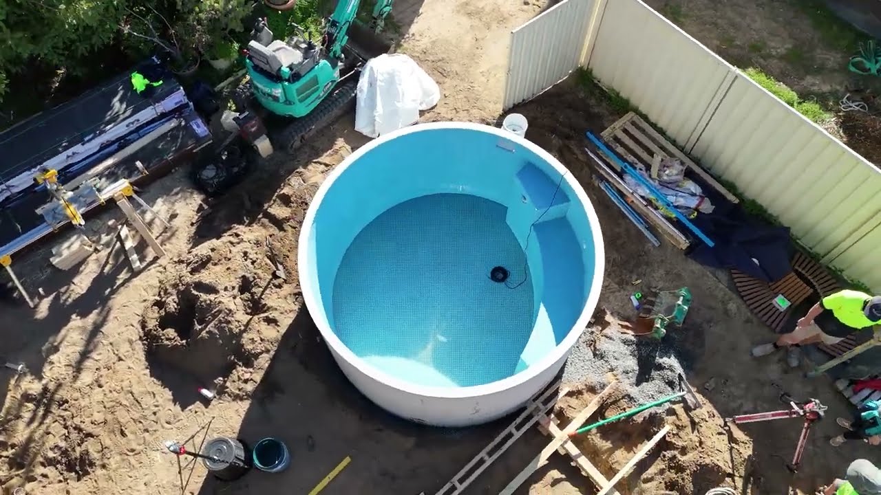 We had 24 Hours to install this pool! | Villa Plunge Pools