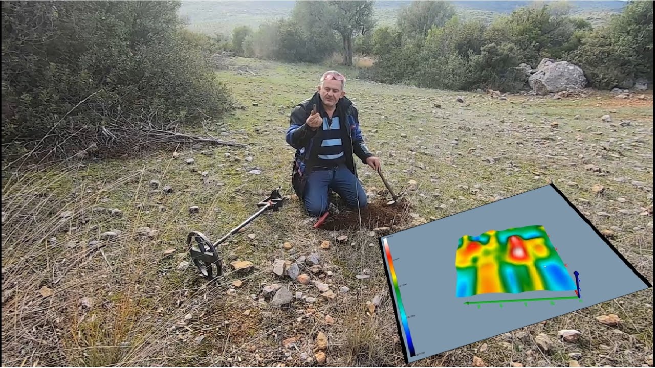 Έρευνα με το Κινητό Τηλέφωνο, Ανιχνευτή Μετάλλων & Βέργες Ραβδοσκοπίας στον Ελαιώνα! Κυρίτσης