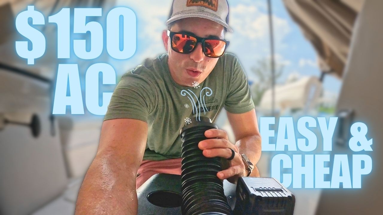 $150 Boat Air Conditioner — Dropped 17° without a Generator