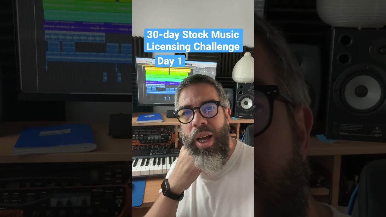 30-Day Stock Music Licensing Challenge.  