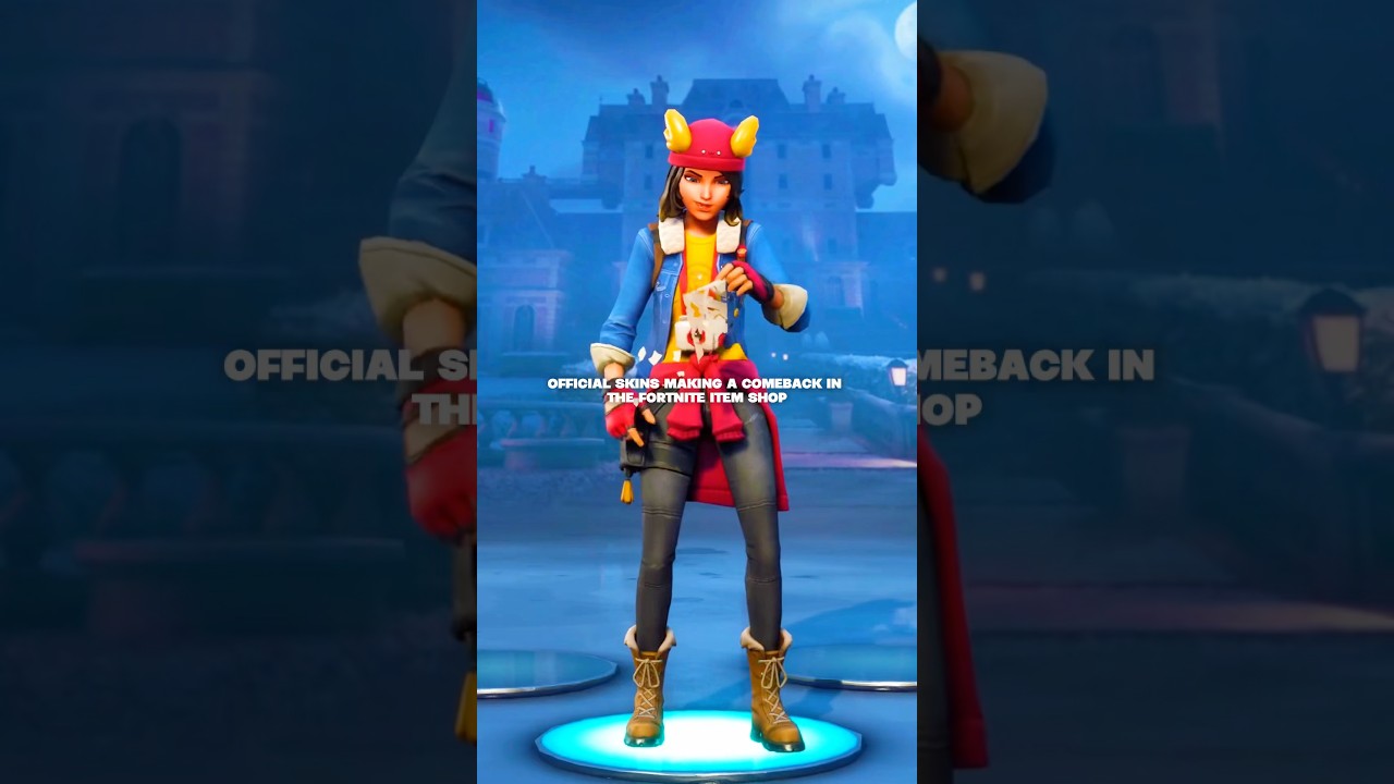 Официальные скины возвращаются в магазин предметов Fortnite! 🚨 