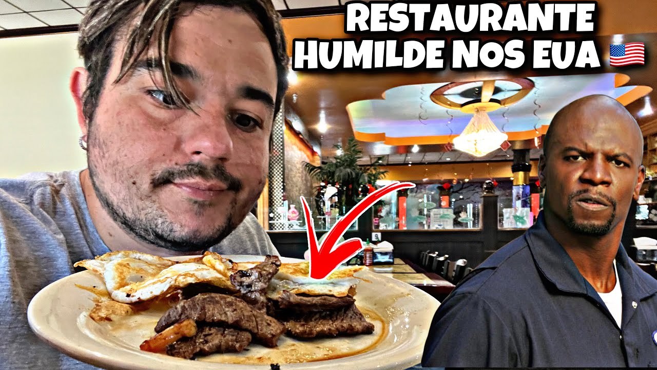 RESTAURANTE QUE O POBRE AMA NOS EUA (COMA A VONTADE) BARATÍSSIMO