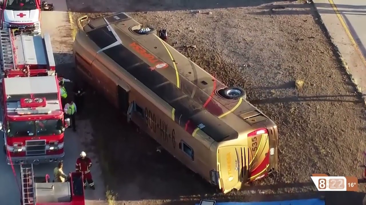 Fallecen al menos 6 personas en accidente en la carretera Hermosillo-Guaymas