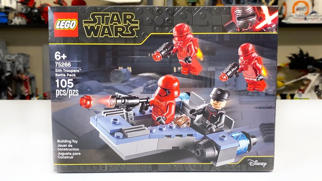 LEGO Star Wars 75266 Sith Troopers Battle Pack 2020 Set Review!