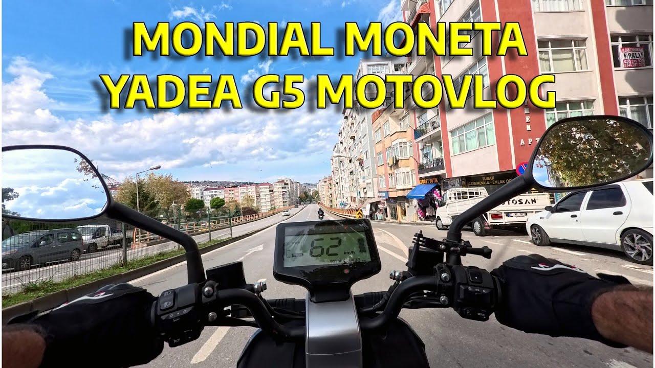 ELEKTRİKLİ MODIAL MONETA YADEA G5 İLE SOKAKLARDA GEZİYORUZ