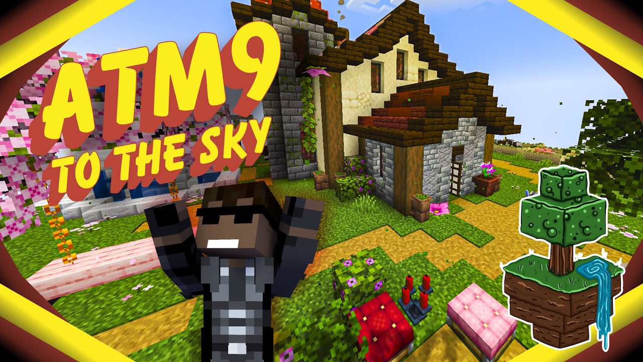 COMEÇANDO BEM NO ATM9 TO THE SKY #1