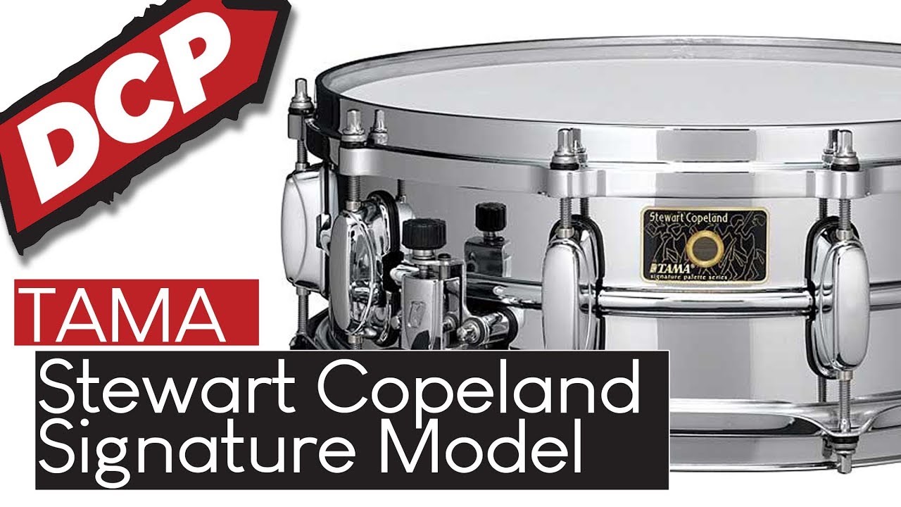 Tama Stewart Copeland Signature Snare Drum 14x5