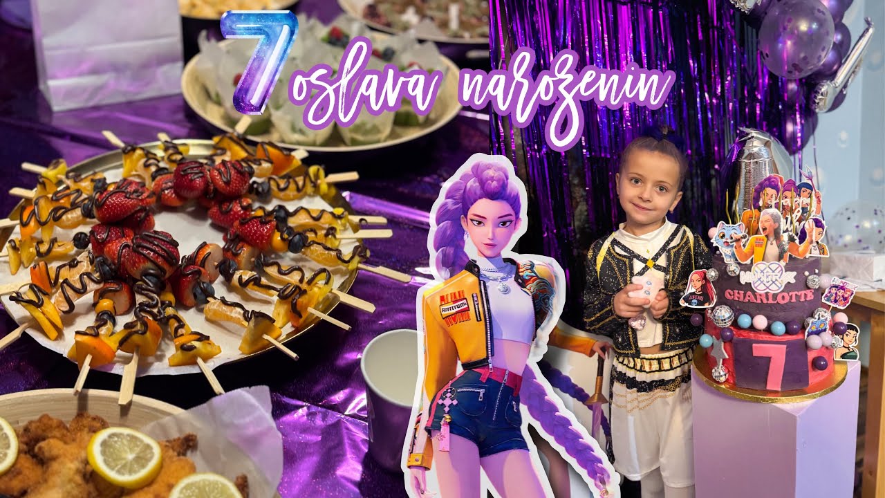 Celý narozeninový den 💜 7 let!