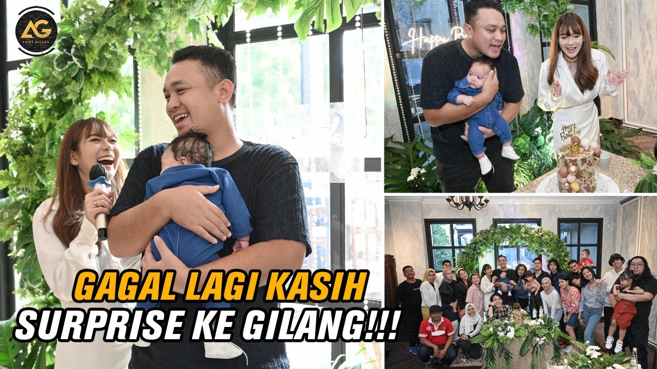 ULTAH PERTAMA GILANG SEBAGAI PAPA